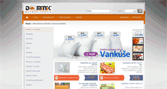 Desktop Screenshot of bytovytextil.sk