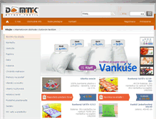 Tablet Screenshot of bytovytextil.sk