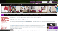 Desktop Screenshot of bytovytextil.com